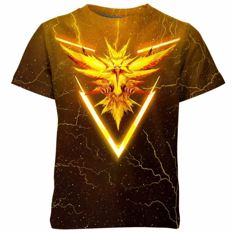 Zapdos Instinct Pokemon all over print T-shirt