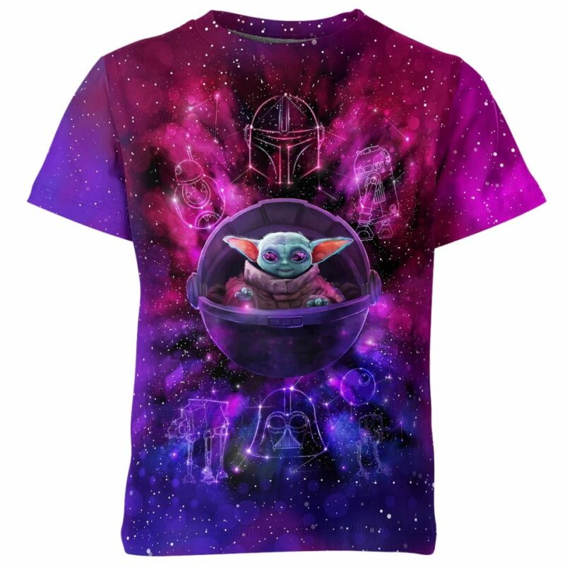 Star Wars Baby Yoda all over print T-shirt