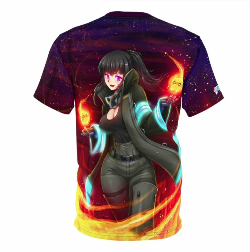 Maki Oze Fire Officer - Fire Force All over print T-shirt