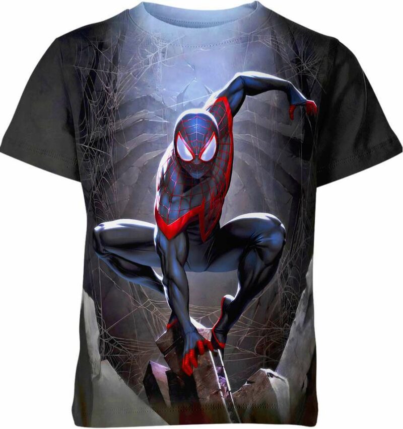 Miles Morales Spider Man all over print T-shirt