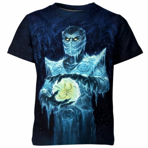 Cool Sub-Zero Mortal Kombat all over print T-shirt