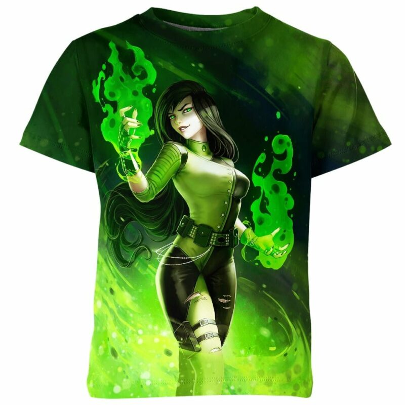 Shego Kim Possible Disney all over print T-shirt