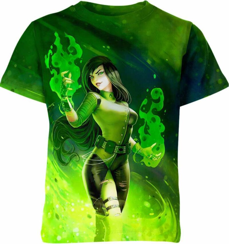 Shego Kim Possible Disney all over print T-shirt