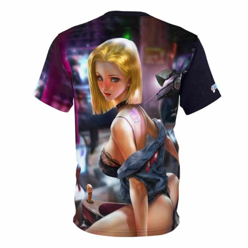 Android 18 Ahegao Hentai From Dragon Ball Z Shirt