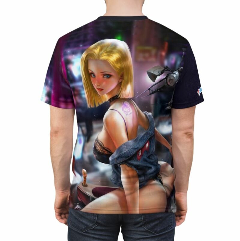 Android 18 Ahegao Hentai From Dragon Ball Z Shirt