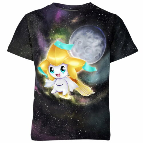 Jirachi Pokemon all over print T-shirt