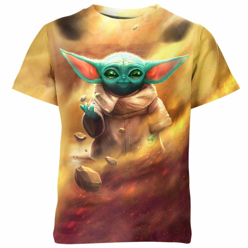 Star Wars Baby Yoda all over print T-shirt