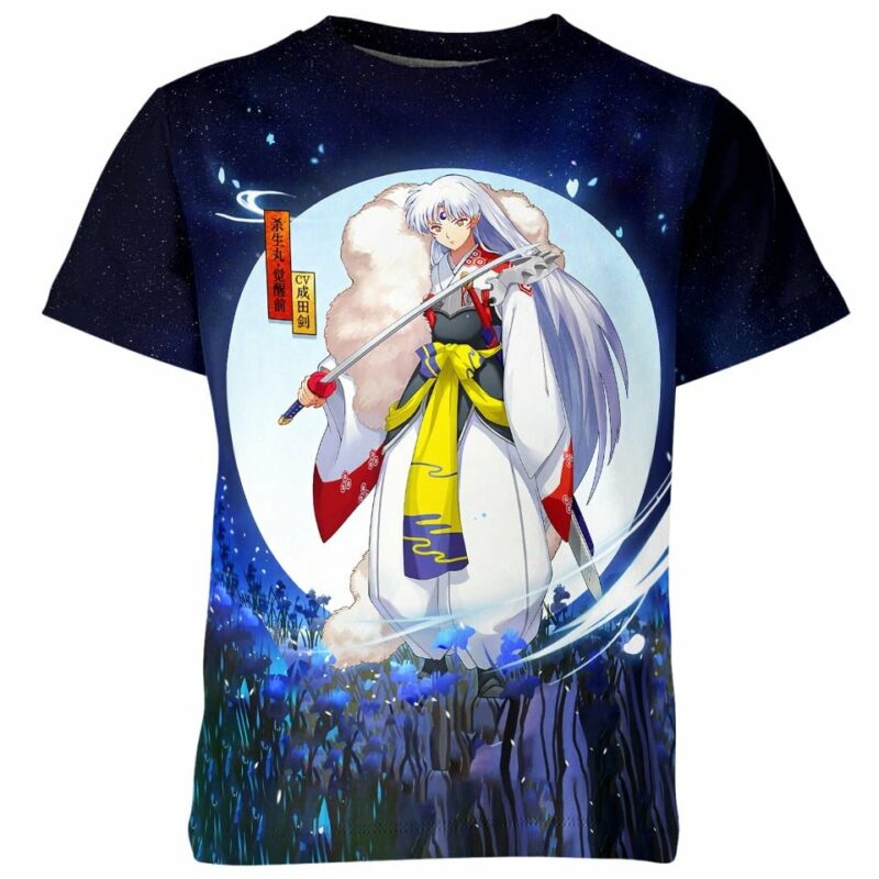 Lord of the Western Lands Inuyasha all over print T-shirt