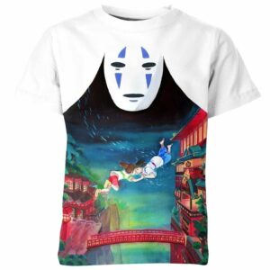 No Face Haku Chihiro Ogino In Spirited Away From Studio Ghibli Shirt