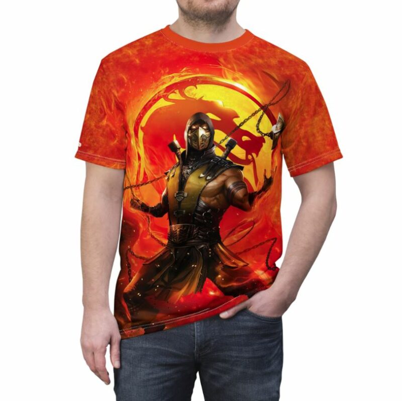 Scorpion From Mortal Kombat Shirt