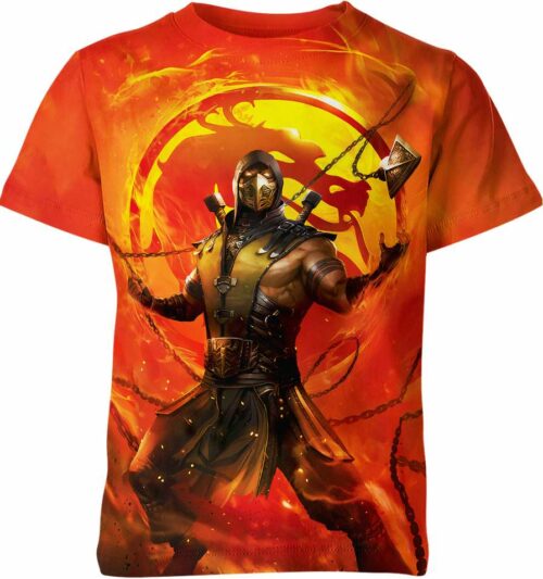 Scorpion From Mortal Kombat Shirt