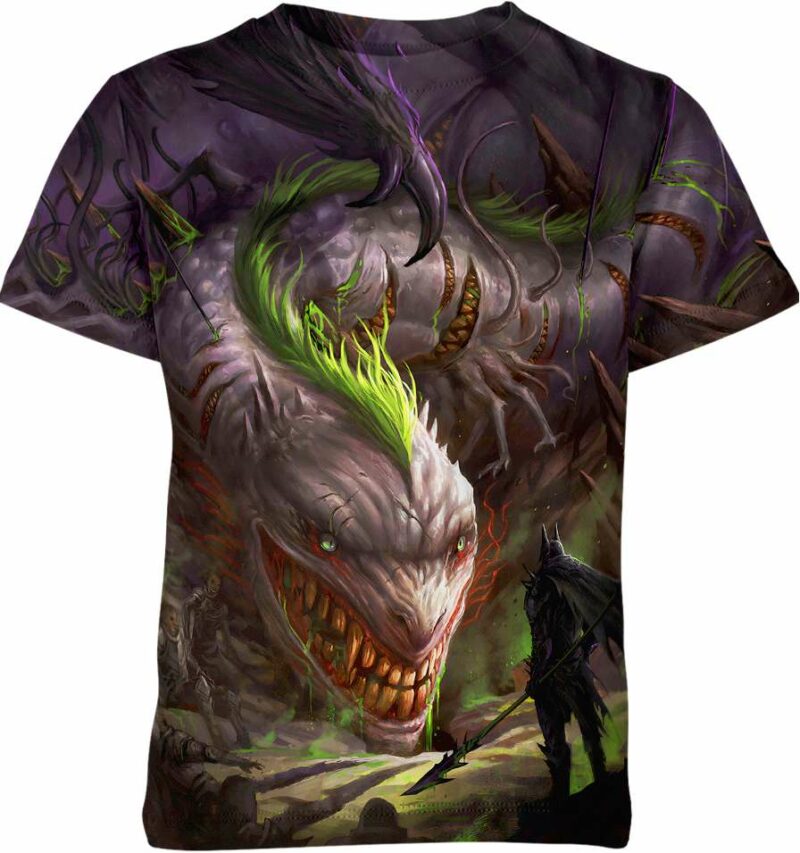 Dark Knight Batman Vs Wrym Joker Shirt