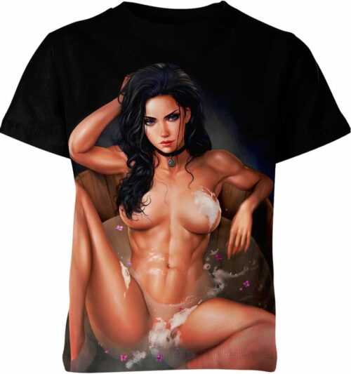 Yennefer Of Vengerberg Ahegao Hentai From The Witcher Shirt