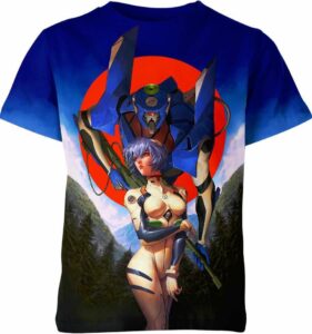 Rei Ayanami from Neon Genesis Evangelion Shirt