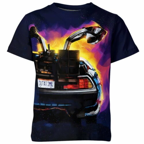 Back To The Future Car Shirt