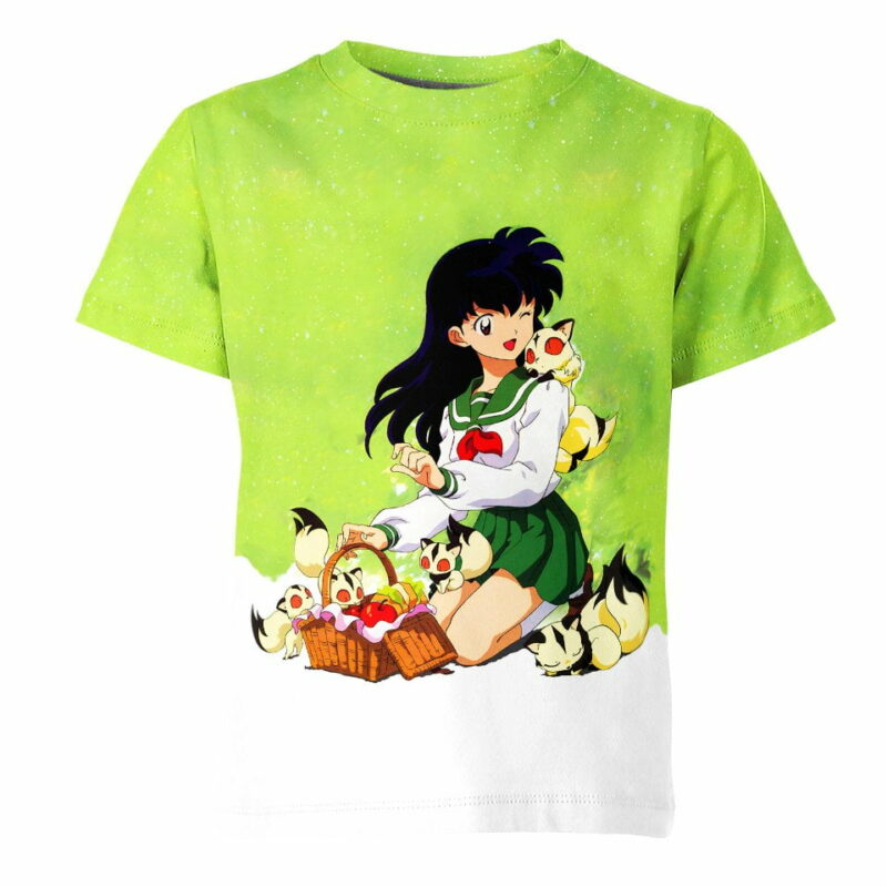 Kagome Higurashi and Kilala from Inuyasha Shirt