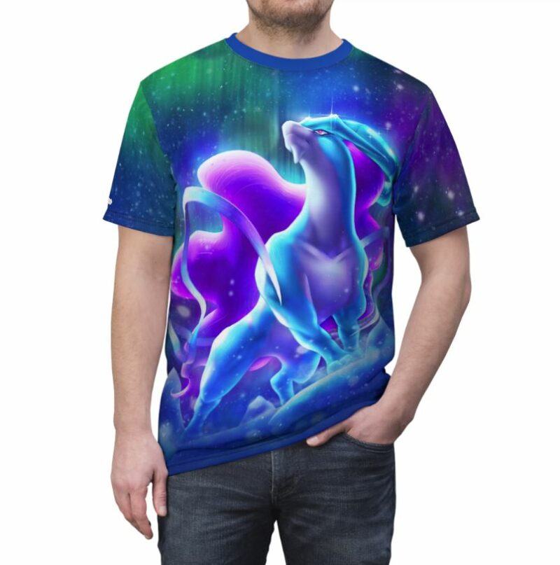 Suicuine Pokemon all over print T-shirt