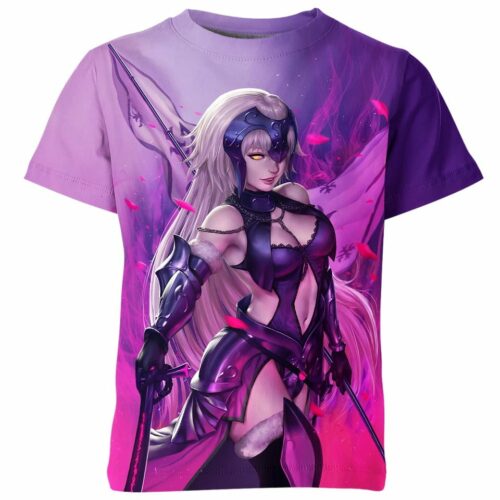 Jeanne DArc Fate Anime All over print T-shirt