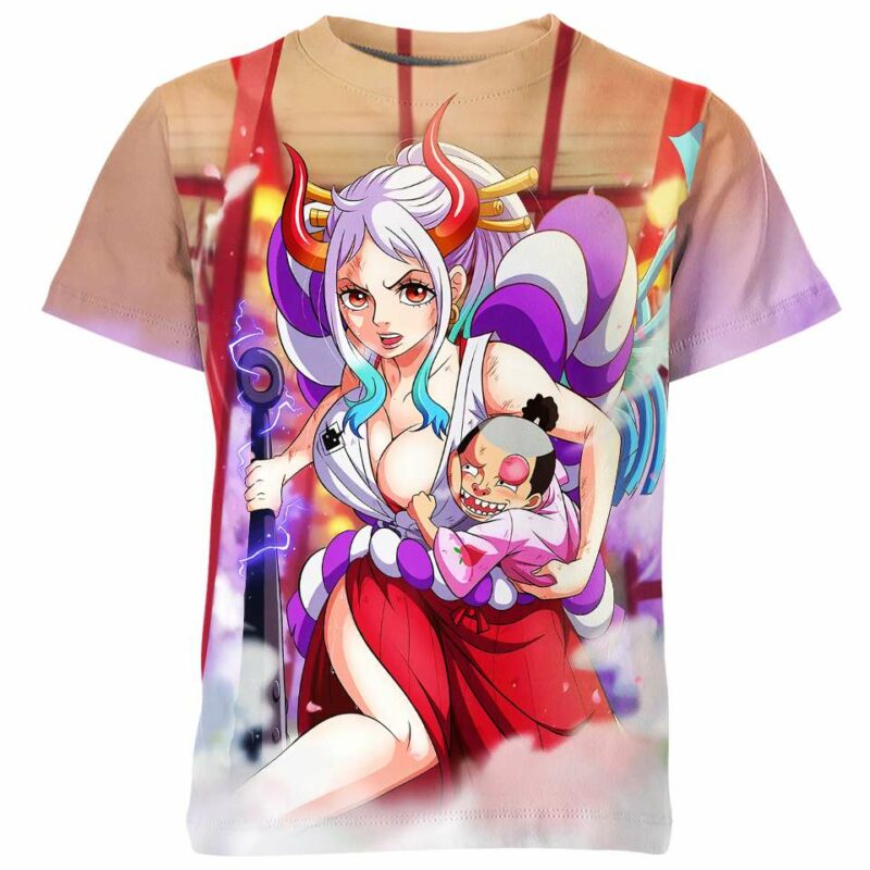 Yamato and Kozuki Momonosuke from One Piece Shirt