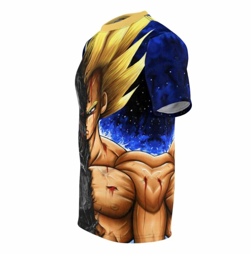 Venom X Vegeta From Dragon Ball Z Shirt