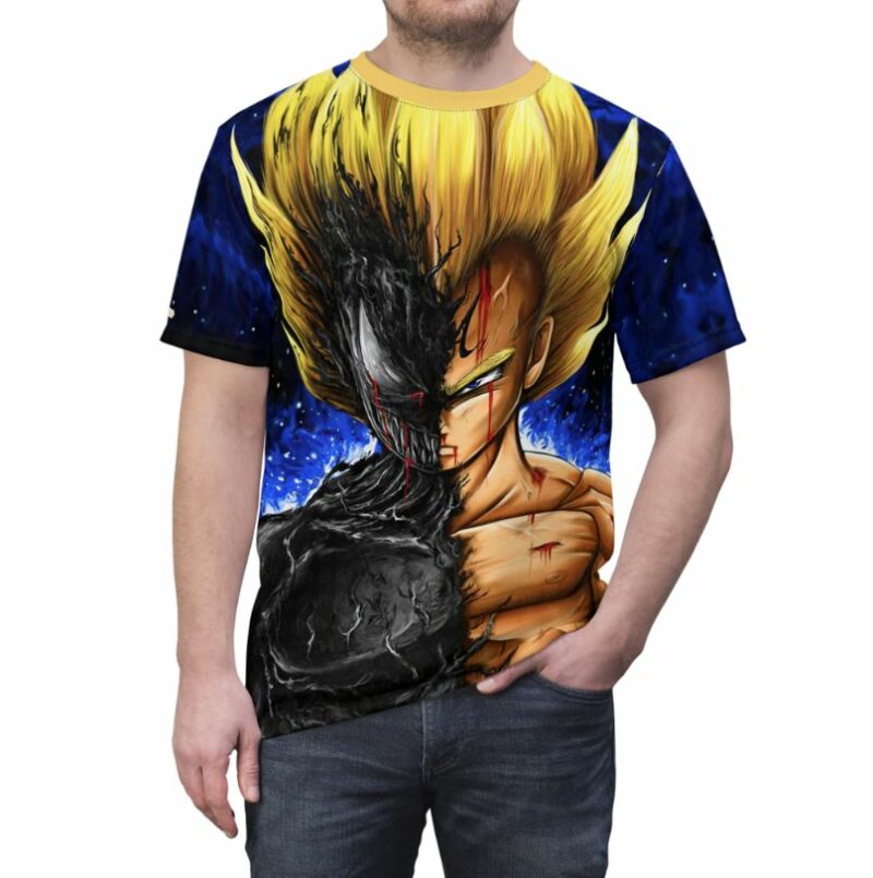 Venom X Vegeta From Dragon Ball Z Shirt