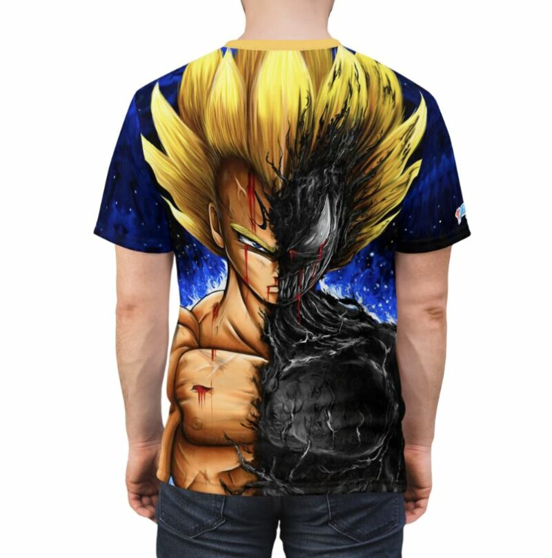 Venom X Vegeta From Dragon Ball Z Shirt