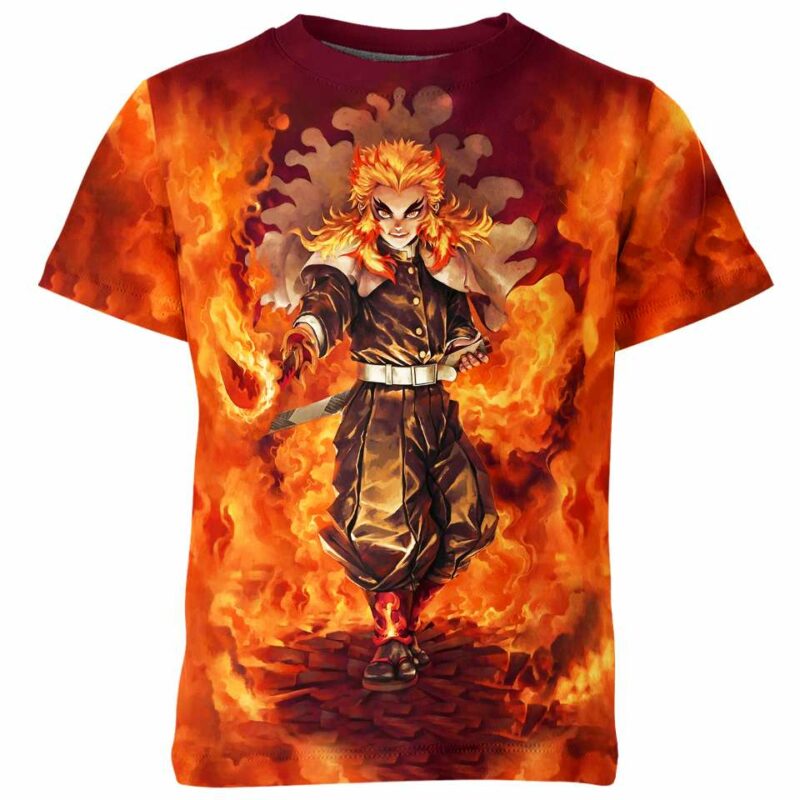 Kyojuro Rengoku From Demon Slayer Shirt