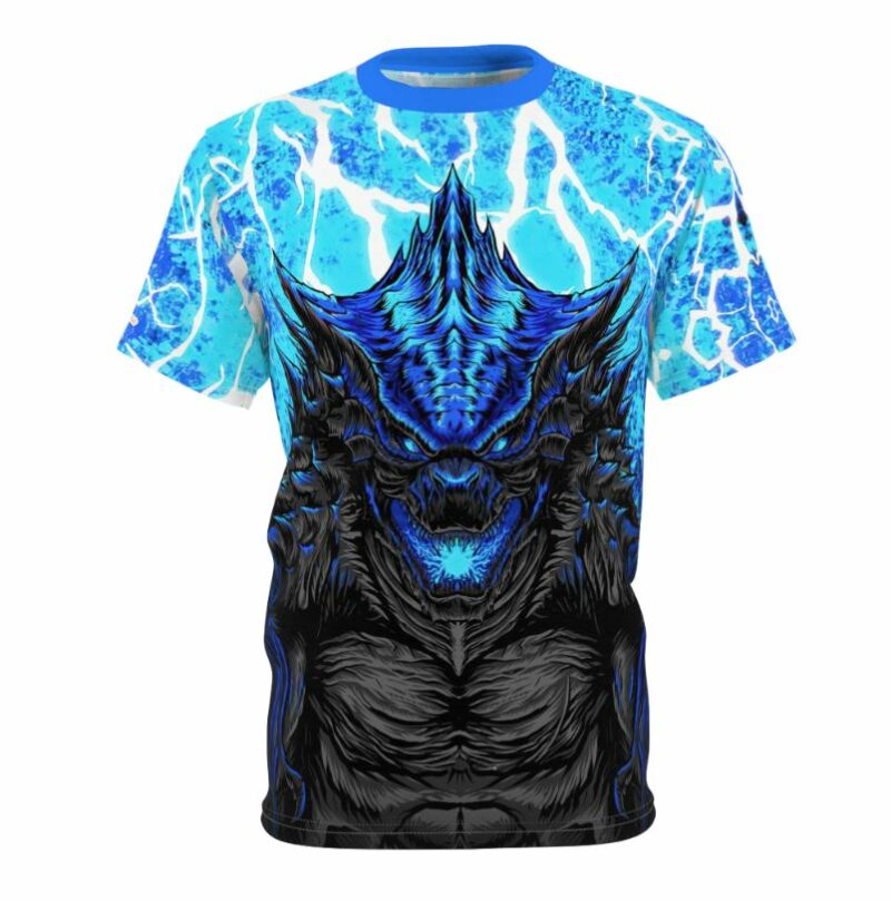 Blue Godzilla All over print T-shirt