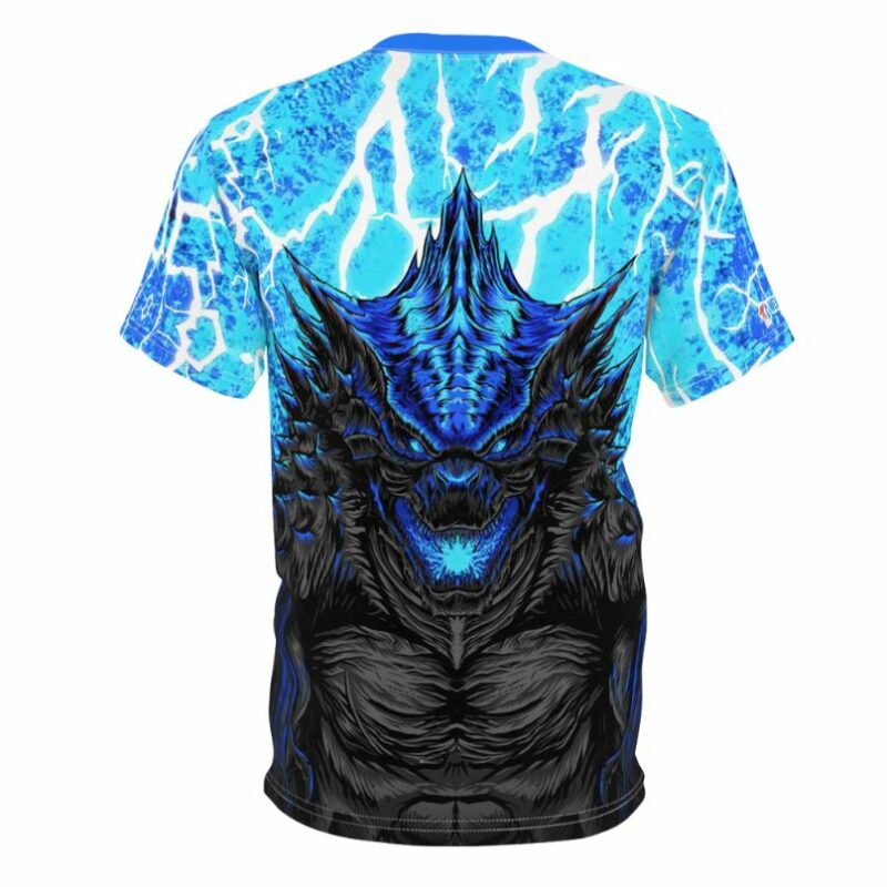 Blue Godzilla All over print T-shirt