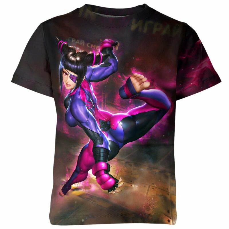 Juri Han From Street Fighter Shirt