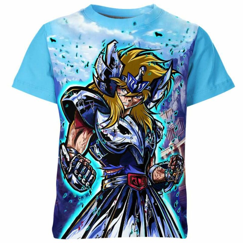 Cygnus Hyoga From Saint Seiya Shirt