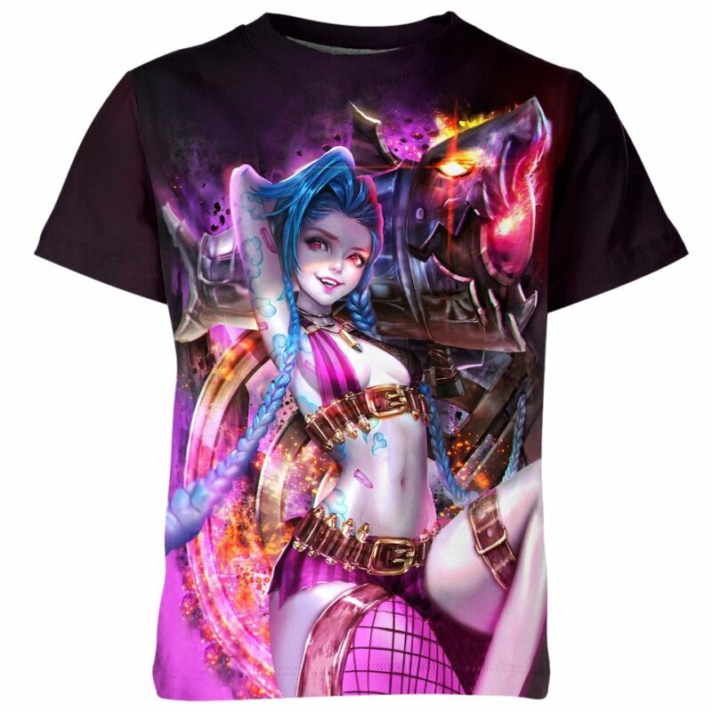 Jinx From League Of Legends Shirt