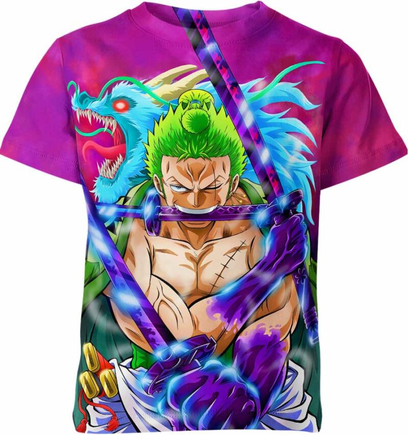 Roronoa Zoro From One Piece Shirt