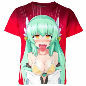 Ahegao Hentai Anime Girl Shirt