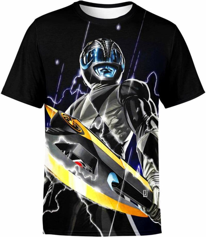 Black Ranger from Power Rangers Shirt