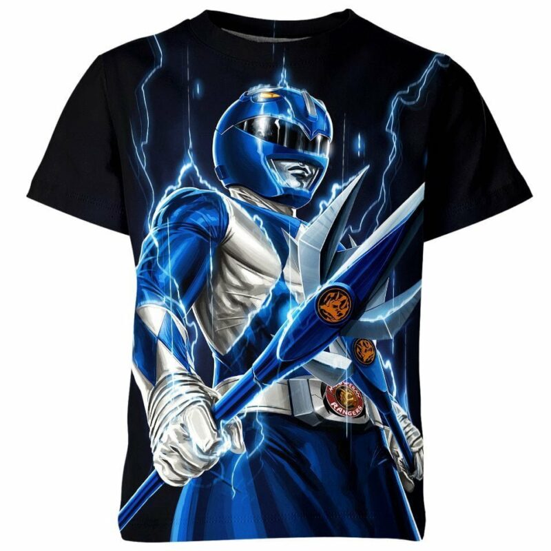 Blue Ranger from Power Rangers Shirt