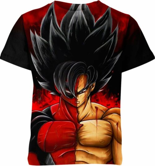 Deadpool X Son Goku Dragon Ball Z Shirt