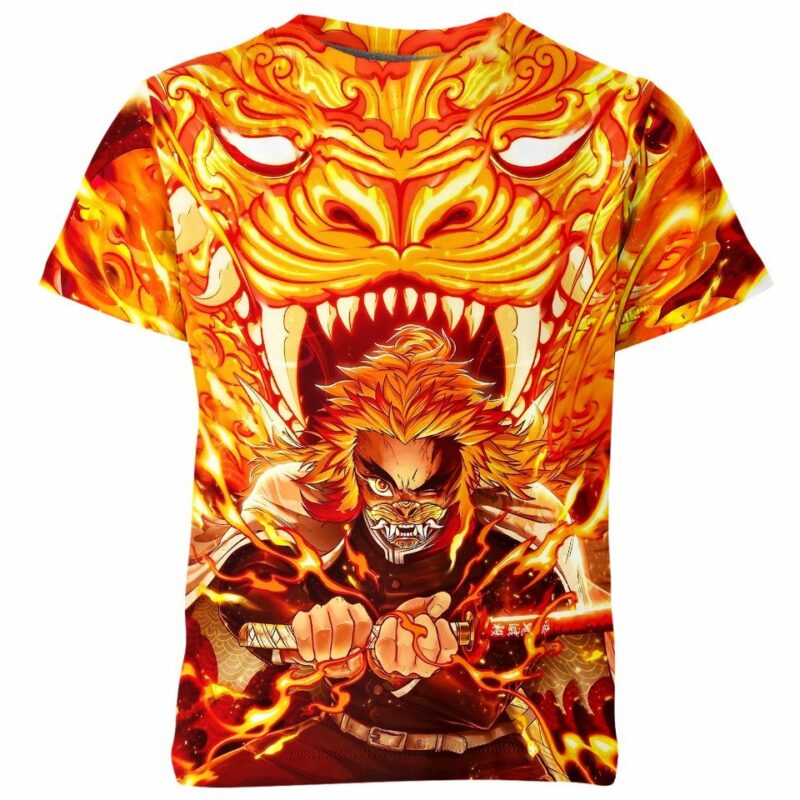 Kyojuro Rengoku From Demon Slayer Shirt