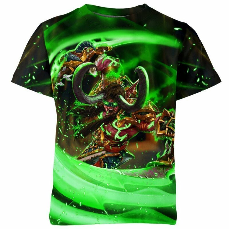 Illidan Stormrage From Dota World Of Warcraft Shirt