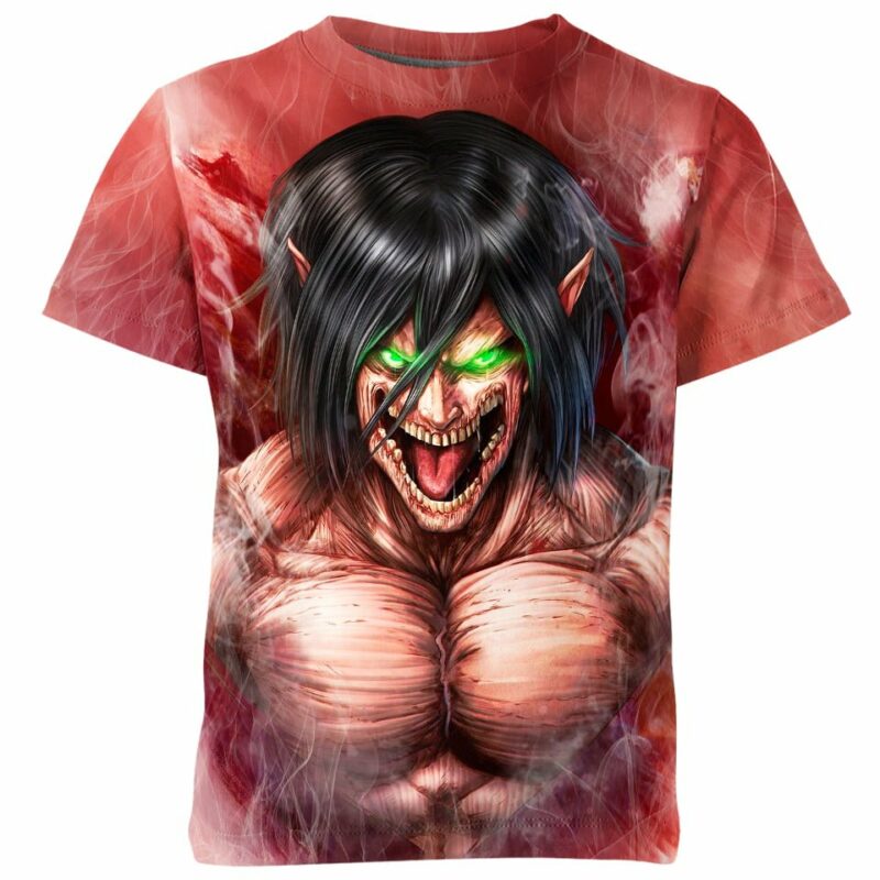 Eren Yeager From Attack On Titan Shirt