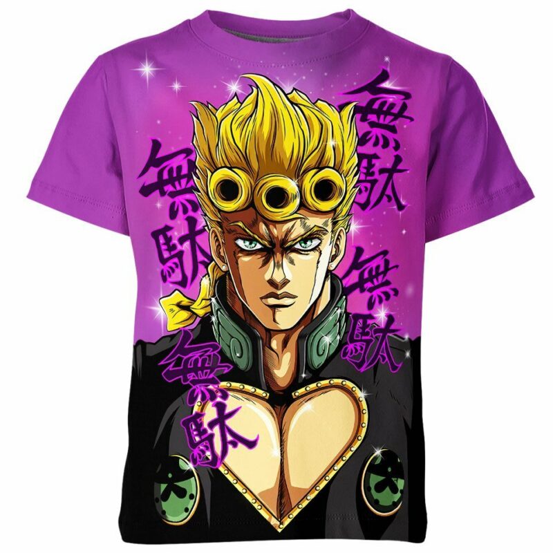 Giorno Giovanna From Jojo's Bizarre Adventure Shirt