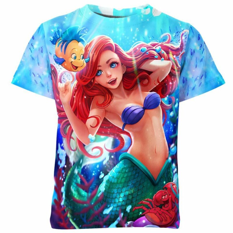 Ariel From The Little Mermaid Shirt