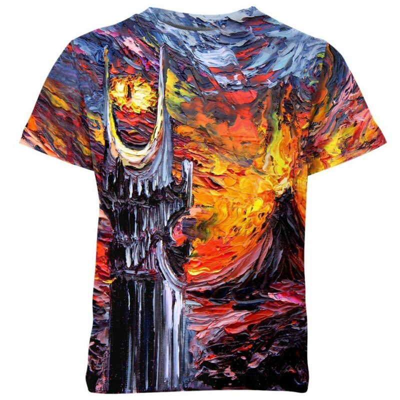 Van Gogh Lord Of The Rings Shirt