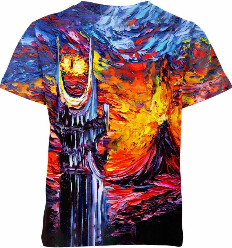 Van Gogh Lord Of The Rings Shirt