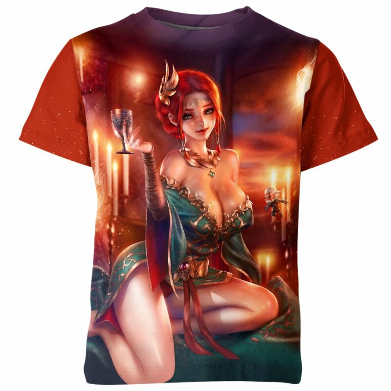 Triss Merigold From The Witcher Shirt