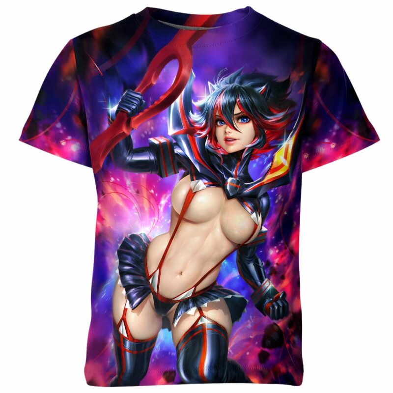 Ryuko Matoi from Kill La Kill Sexy Anime Girl Shirt