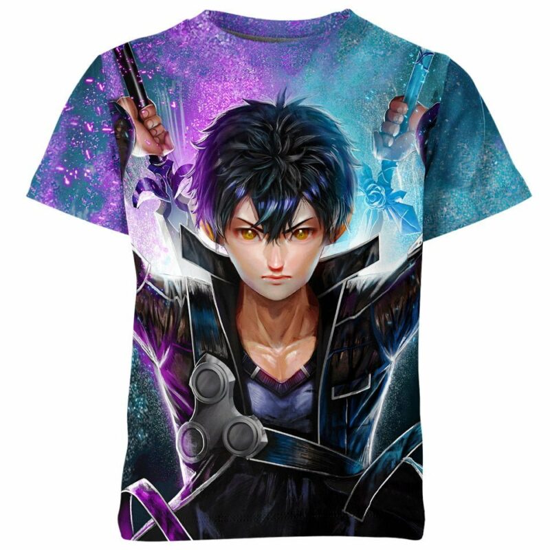 Kirito Kazuto Kirigaya From Sword Art Online Shirt