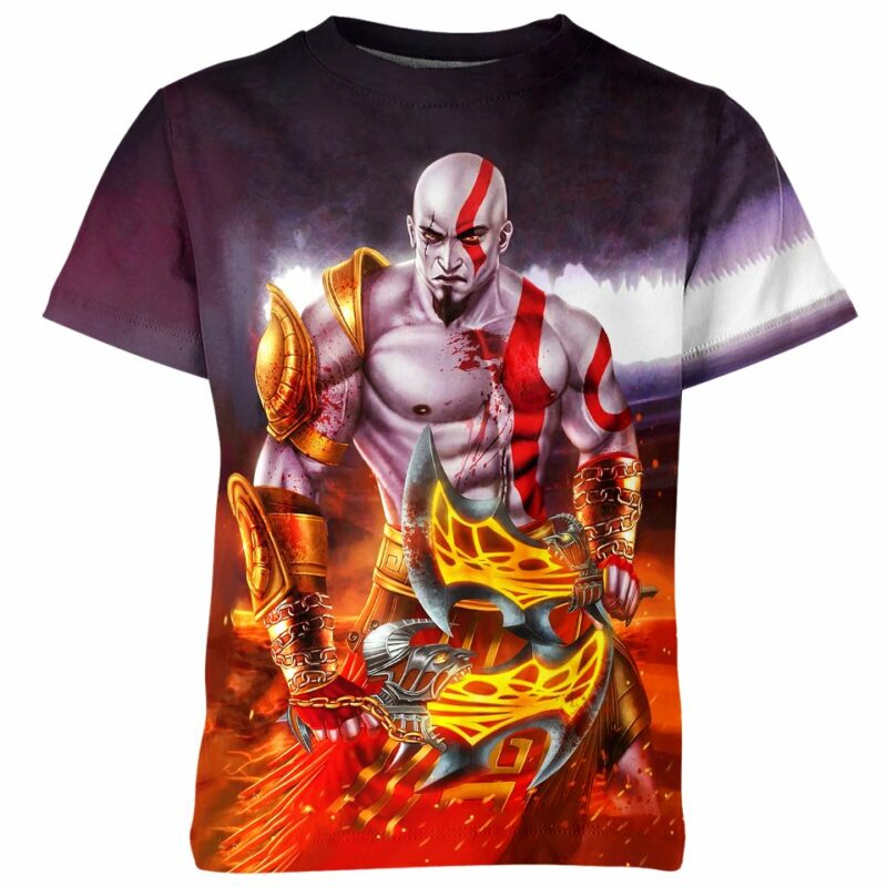 Kratos From God Of War Shirt