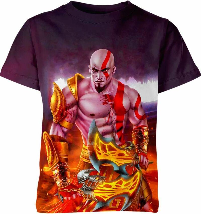 Kratos From God Of War Shirt