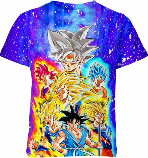 Son Goku From Dragon Ball Z Shirt